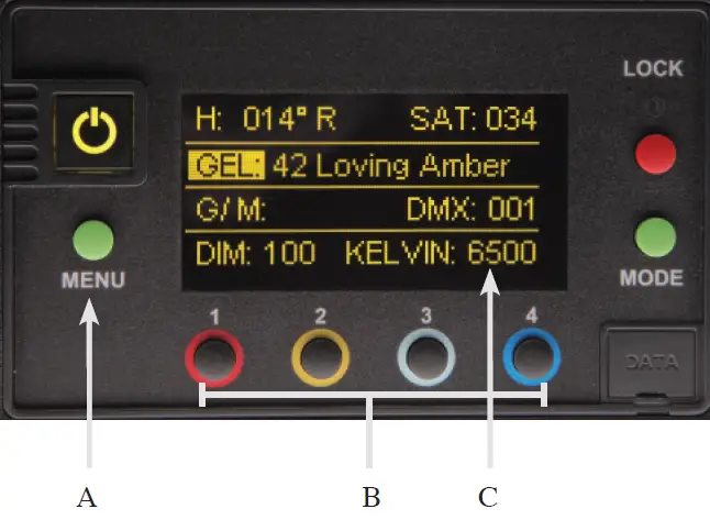 KINO FLO Image L80 and L40 LED DMX fig 6