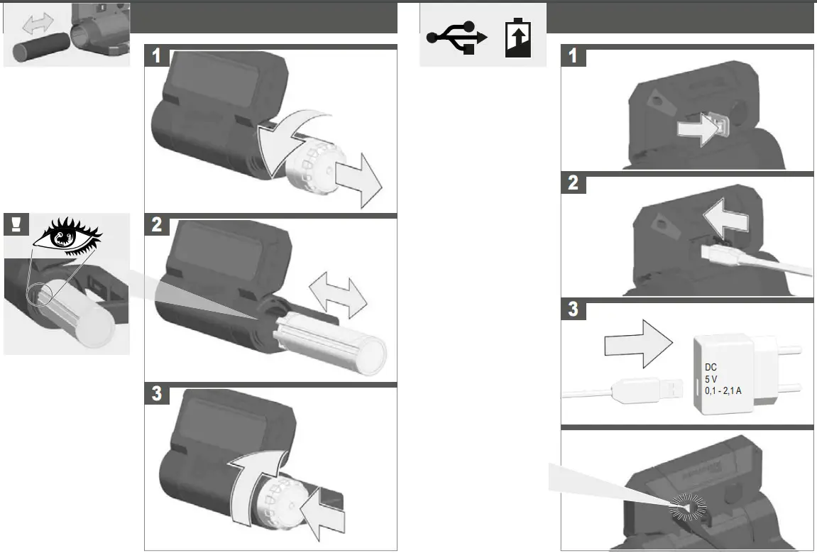 milwaukee L4 FFL USB Rechargeable Folding Flood Light - Figure 2
