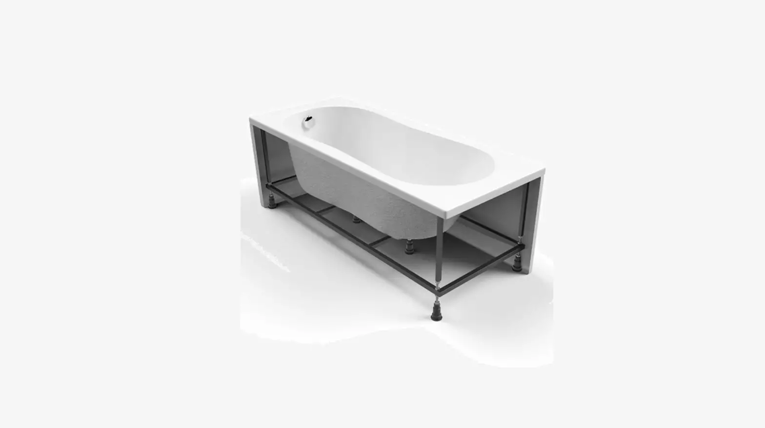 Cersanit Nike 150x70 Rectangular Bathtub Instruction Manual