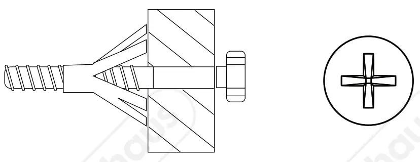 VonHaus 2500374 Industrial Black Outdoor Mirror - fig 2