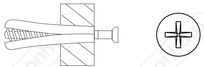 VonHaus 2500374 Industrial Black Outdoor Mirror - fig4