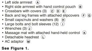FIG 1 Assembly Instructions or Components