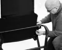 FIG 10 Attach Seat or Leg Frame to Base