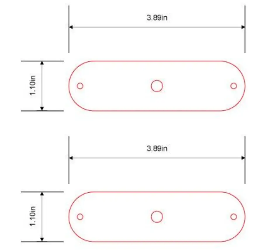 66011 Reverse LED Light Kit Template