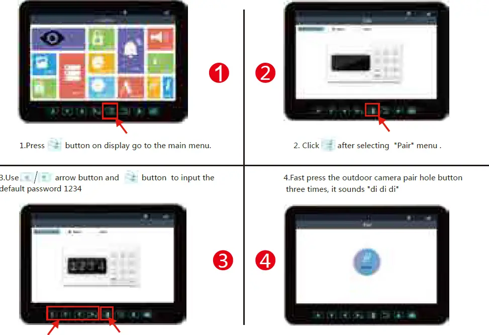 acebell TL-AH703 7 Inch HD Wireless Video Door Phone 07