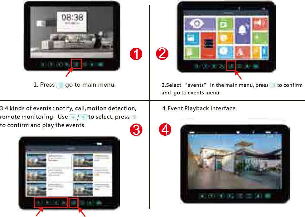 acebell TL-AH703 7 Inch HD Wireless Video Door Phone 10