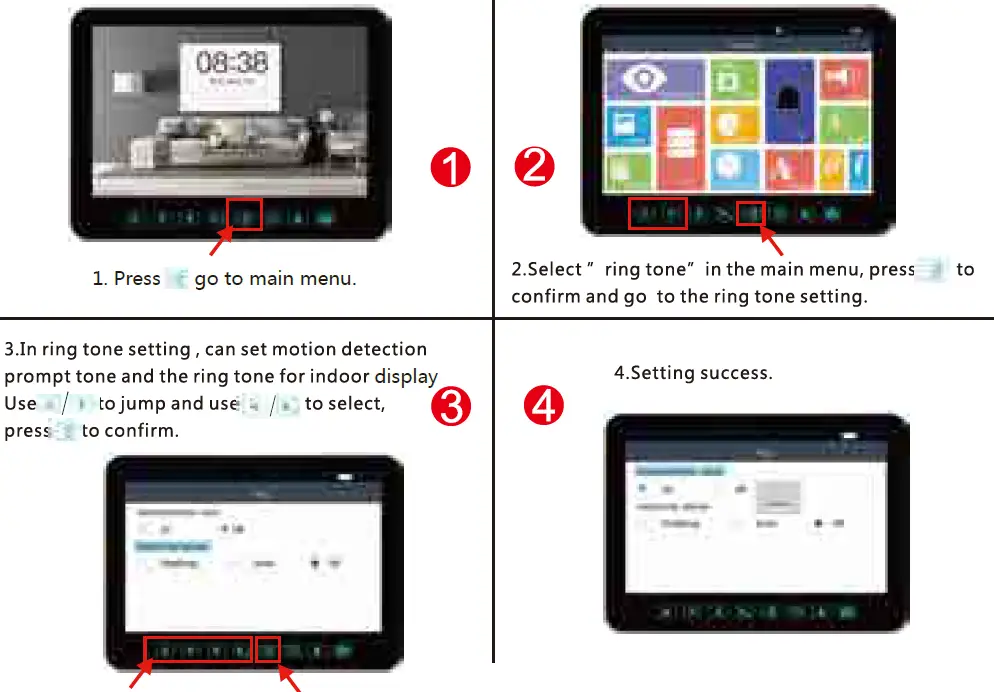 acebell TL-AH703 7 Inch HD Wireless Video Door Phone 11