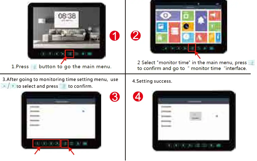 acebell TL-AH703 7 Inch HD Wireless Video Door Phone 12