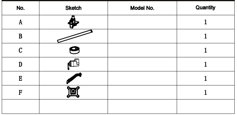 MULTIBRACKETS 4271 M VESA Gas Lift Arm Basic Single Pole fig 6