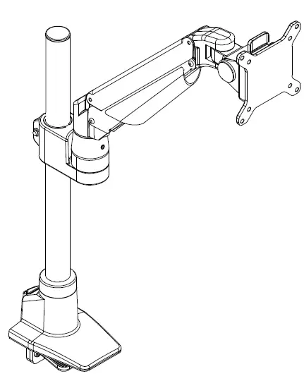 MULTIBRACKETS 4271 M VESA Gas Lift Arm Basic Single Pole product