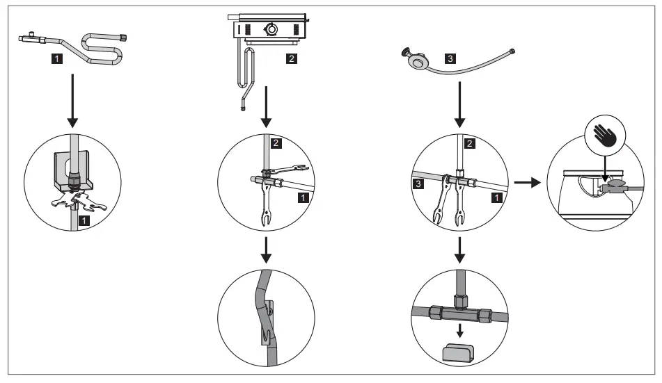 OUTDOORCHEF Cooking Zone Kit Plus Davos Series - Fig 1