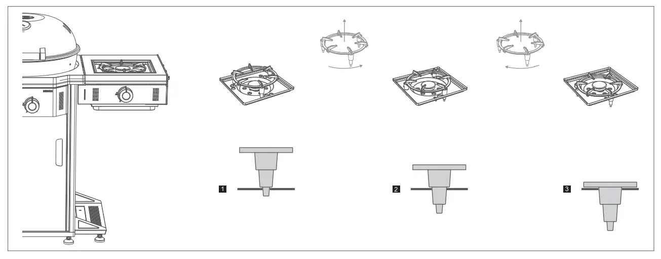OUTDOORCHEF Cooking Zone Kit Plus Davos Series - Fig 7