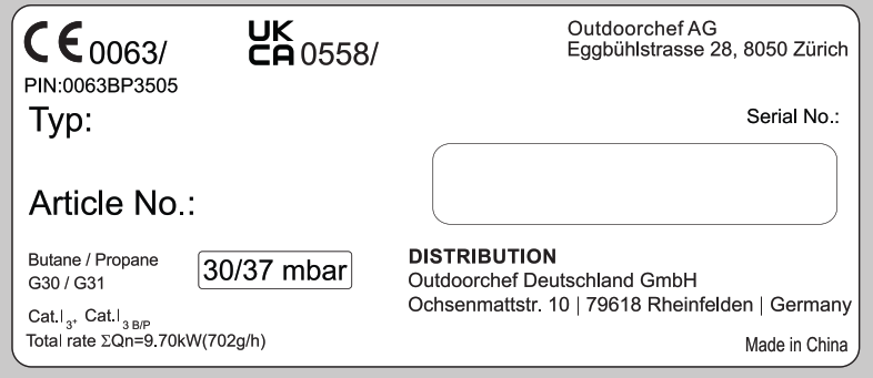 OUTDOORCHEF Cooking Zone Kit Plus Davos Series - Icon6
