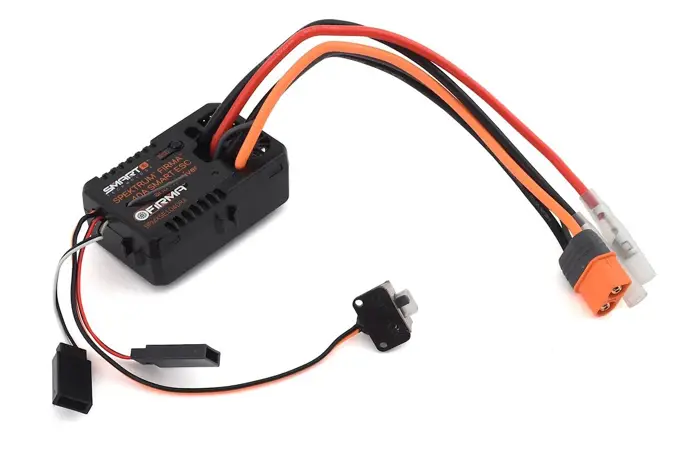 SPEKTRUM-2-in-1-Brushed-25-Amp-ESC-plus-SLT-Rx-Combo-Product-Image