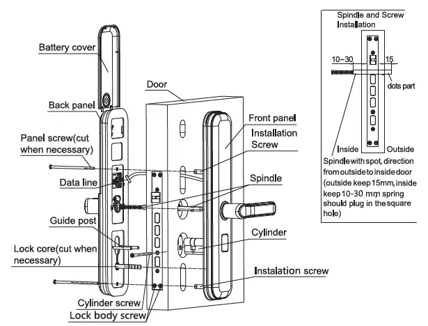 eSSL-FL100-M-Intelligen-Fingerprint-Door-Locks-User-Manual-fig-2