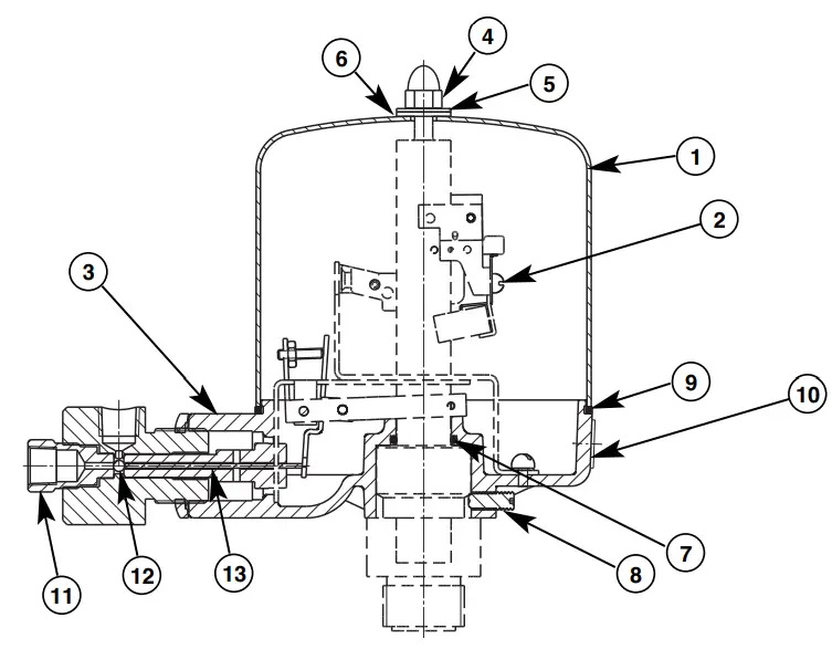 MAGNETROL Series K Pneumatic Switch Mechanism - fig 9