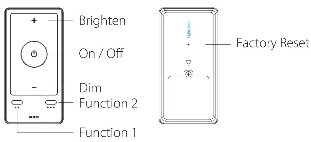 LightCloud LCBLUEREMOTE W Remote - Fig 4