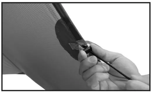 Adjust concealed rubber