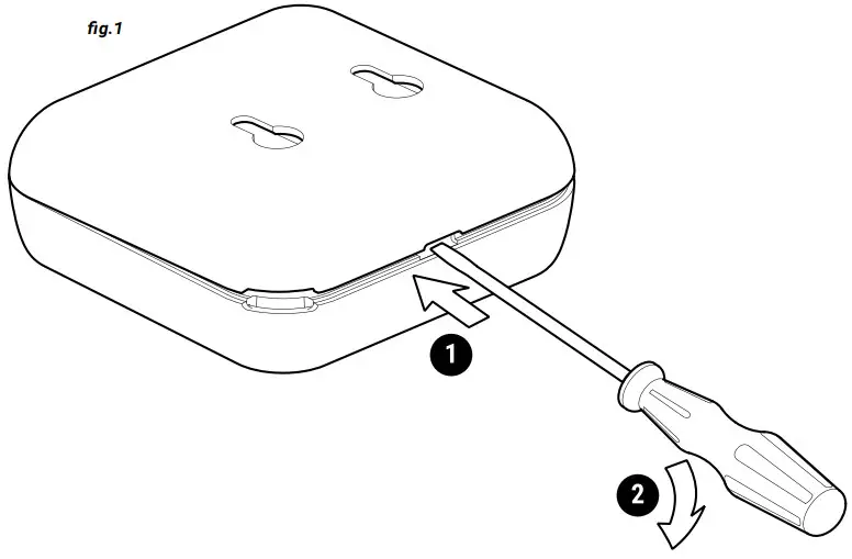 Shelly WiFi Operated Humidity Temperature Sensor Bluetooth - FIGURE 1