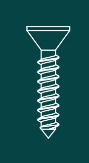 plank HARDWARE BEAUMONT Door Number Letter 2