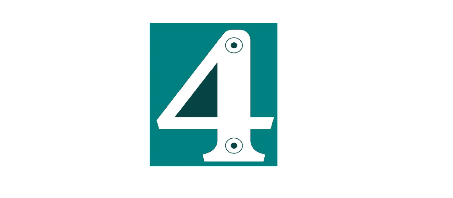 Plank Hardware Beaumont Door Number Letter Installation Guide