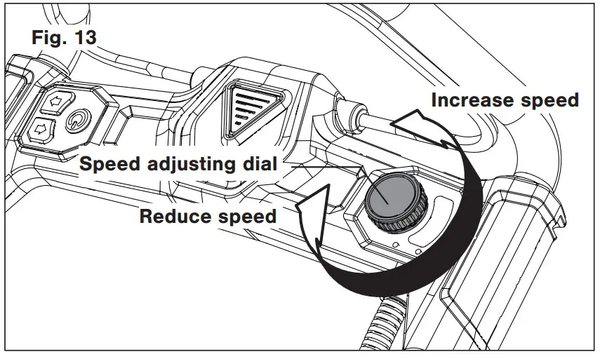 Adjust Auger Speed