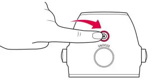 FIG 5 Activating the alarm