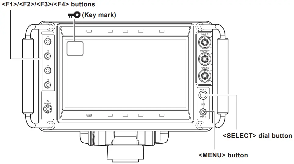 Panasonic AK HVF100G 9 Inch LCD Color Viewfinder - Figure 18