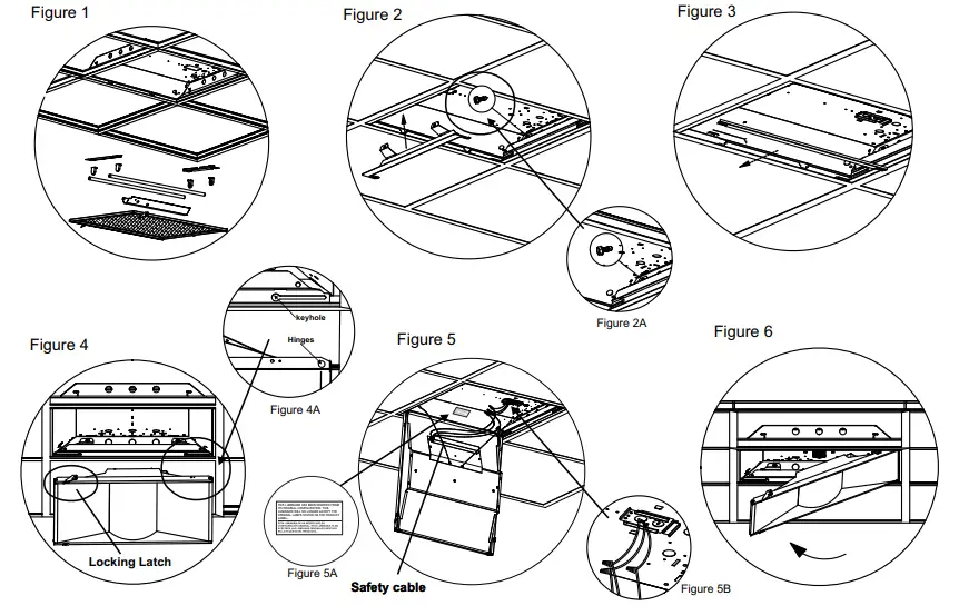 VIVIDHORSE VTR-22-MU-30-9TW-A LED Troffer Retrofit Luminaire 6