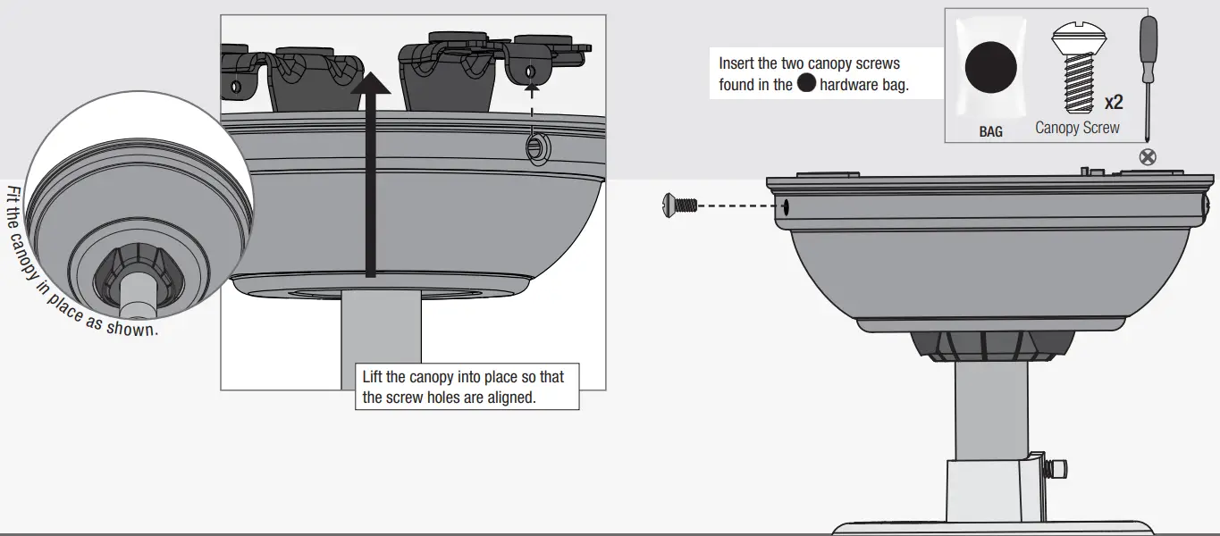 Hunter 52491 52 Inch Bardot LED Light Fan - fig 16