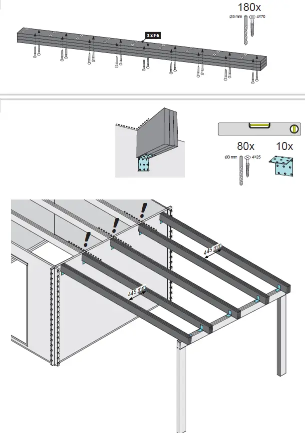 Karibu Garden House Noorvik Extension Roof 10