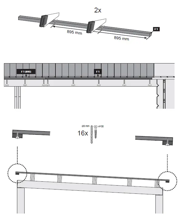 Karibu Garden House Noorvik Extension Roof 12