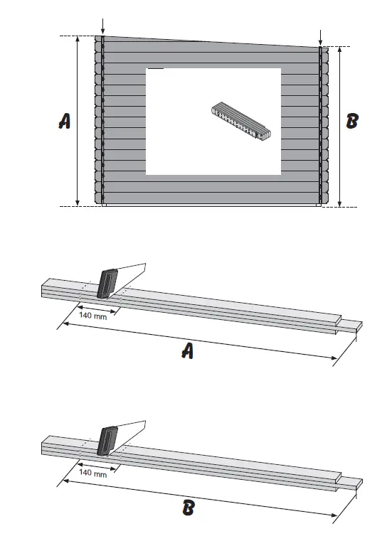 Karibu Garden House Noorvik Extension Roof 6