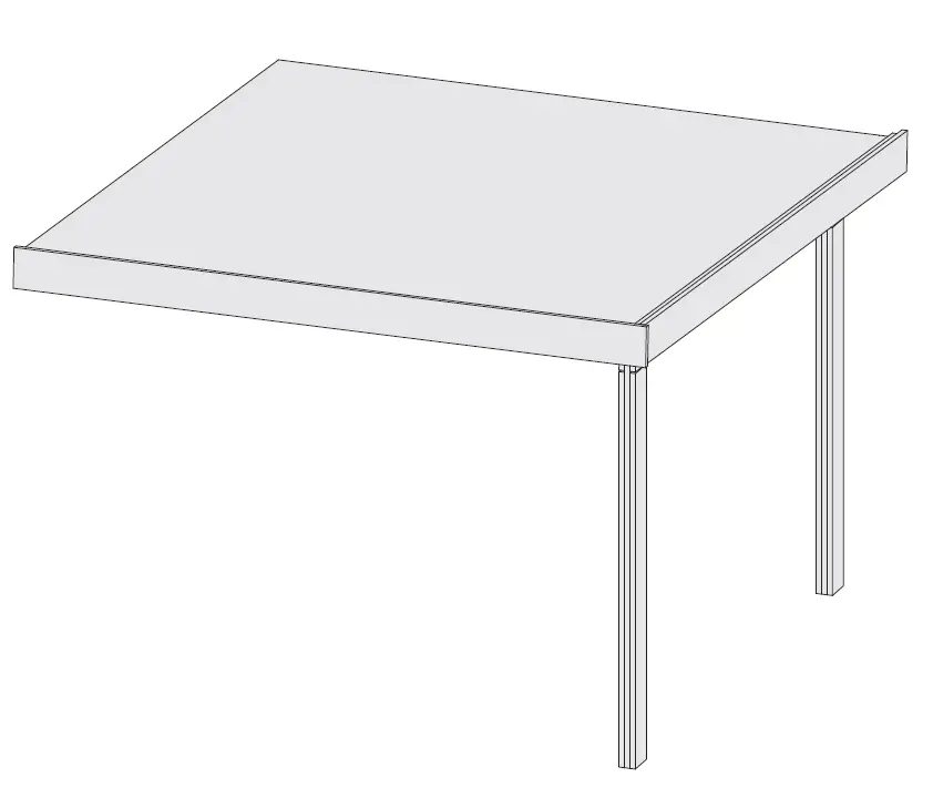 Karibu Garden House Noorvik Extension Roof