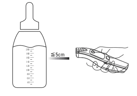 JIACOM FR850 Non-Contact Thermometer -fig time