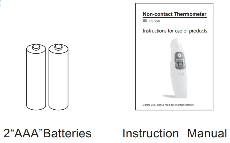 JIACOM FR850 Non-Contact Thermometer -fig547