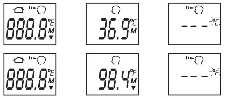 JIACOM FR850 Non-Contact Thermometer -lkjh