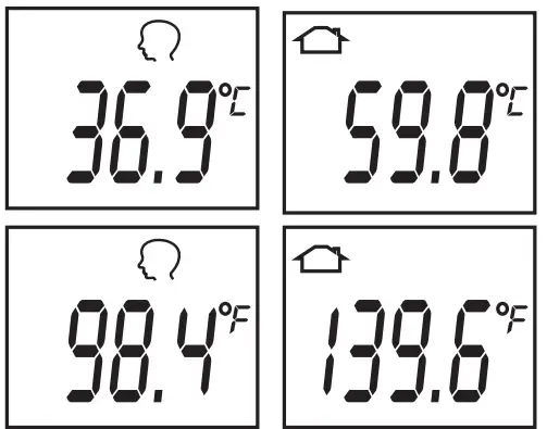 JIACOM FR850 Non-Contact Thermometer -poi
