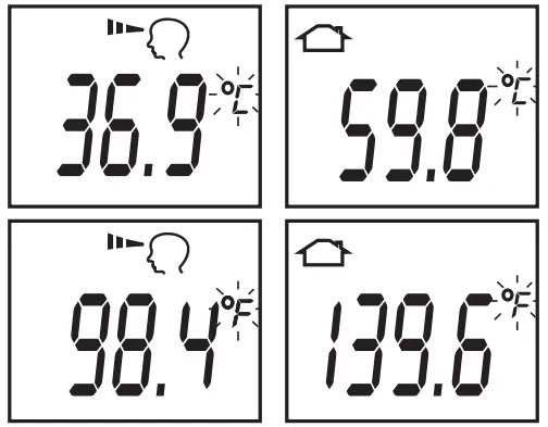 JIACOM FR850 Non-Contact Thermometer -ytt
