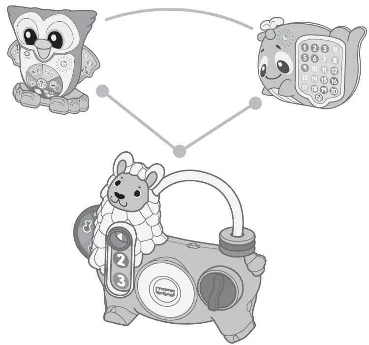 fisher-price HMF11 Linkimals Baby Learning Toy 2