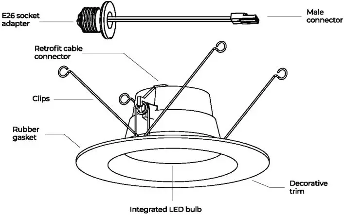 globe 50079 Smart Retrofit Lighting Kit-fig2