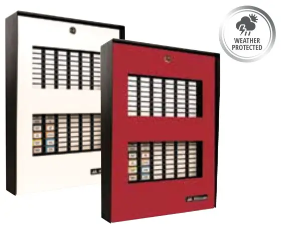 Mircom FLEXNET-MNS Intelligent Fire Alarm and Emergency Communications Network - BB-1002WP(R)A – Outdoor Weather Protected Enclosure