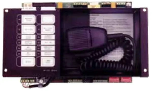 Mircom FLEXNET-MNS Intelligent Fire Alarm and Emergency Communications Network - QMP-5101N Network Master Paging Control Module