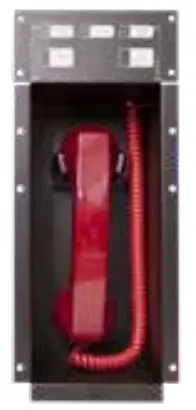 Mircom FLEXNET-MNS Intelligent Fire Alarm and Emergency Communications Network - QMT-5302NV Network Master Firefighters’ Telephone Control