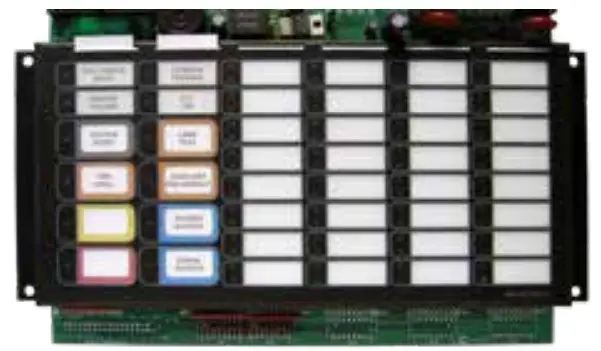 Mircom FLEXNET-MNS Intelligent Fire Alarm and Emergency Communications Network - RAM-1032TZDS Main Remote LED Annunciator
