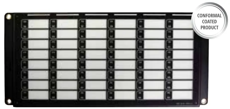 Mircom FLEXNET-MNS Intelligent Fire Alarm and Emergency Communications Network - RAX-1048TZDS-CC Conformal Coated Programmable LED