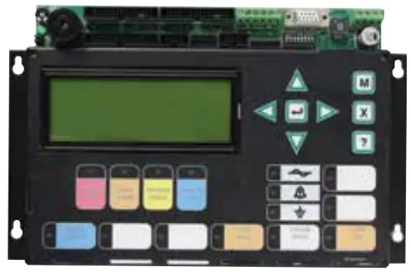 Mircom FLEXNET-MNS Intelligent Fire Alarm and Emergency Communications Network - RAXN-4000LCD Remote LCD Annunciator