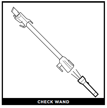 CHECK WAND