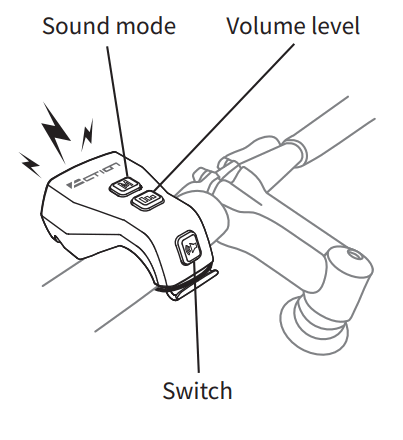 TopAction TBH01 Blasting Horn - Function