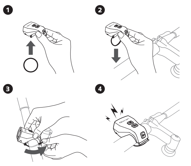 TopAction TBH01 Blasting Horn - Mount